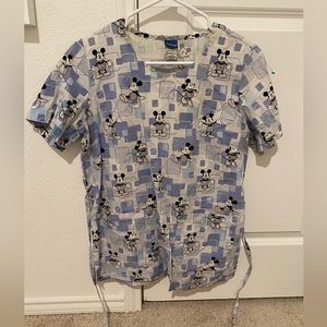 Disney scrub top